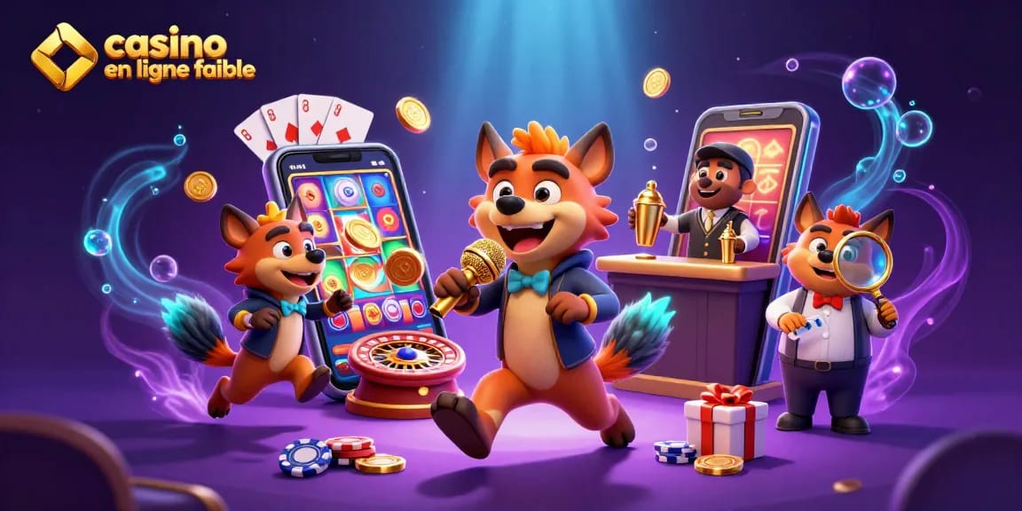 Partager des gains au casino en ligne fiable avec des jeux amusants et des personnages hilarants.