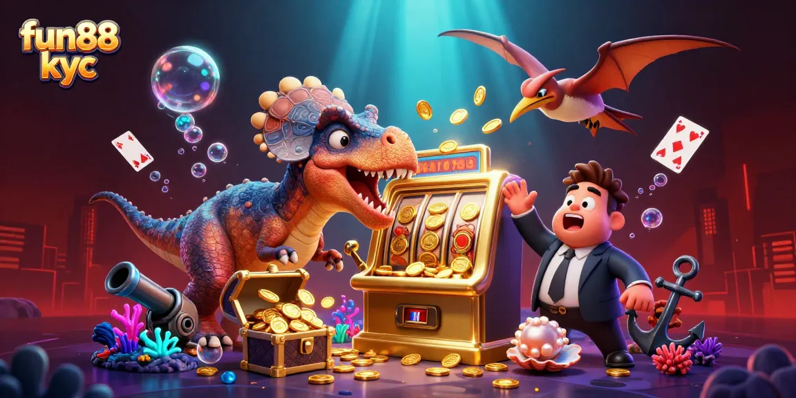 Các thành viên casino fun88 kyc vui vẻ khi nhận thưởng từ máy slot jackpot nổ