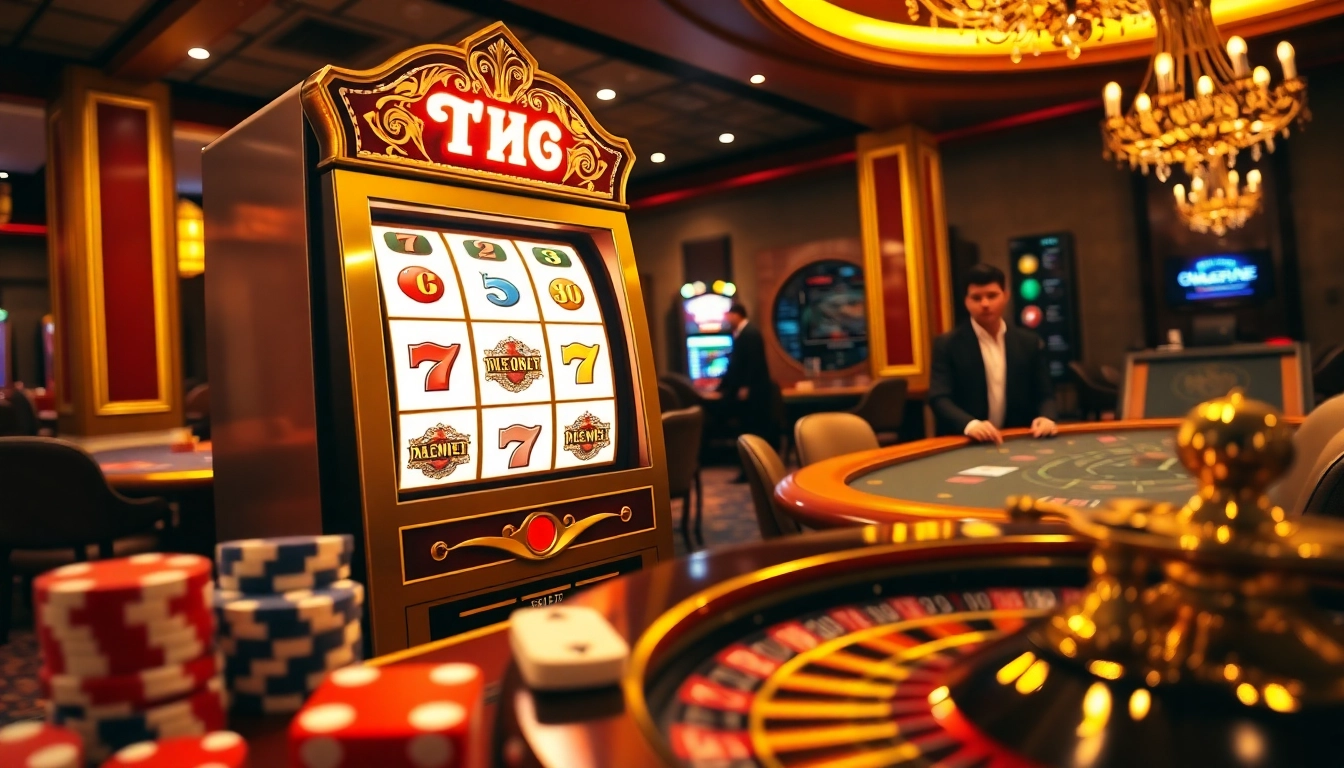 Experience the excitement of demo slot pragmatic gameplay in a luxurious casino setting.