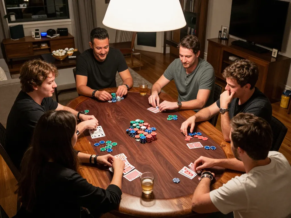 The official hidden wiki discussed during an exciting home poker game night among friends