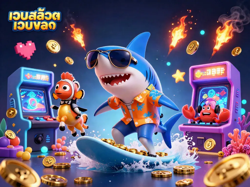 เล่นเกมบนเว็บสล็อตเว็บตรง ด้วยภาพกราฟิก 3D สีสันสดใส กระตุ้นความสนุกในการเล่นสล็อต