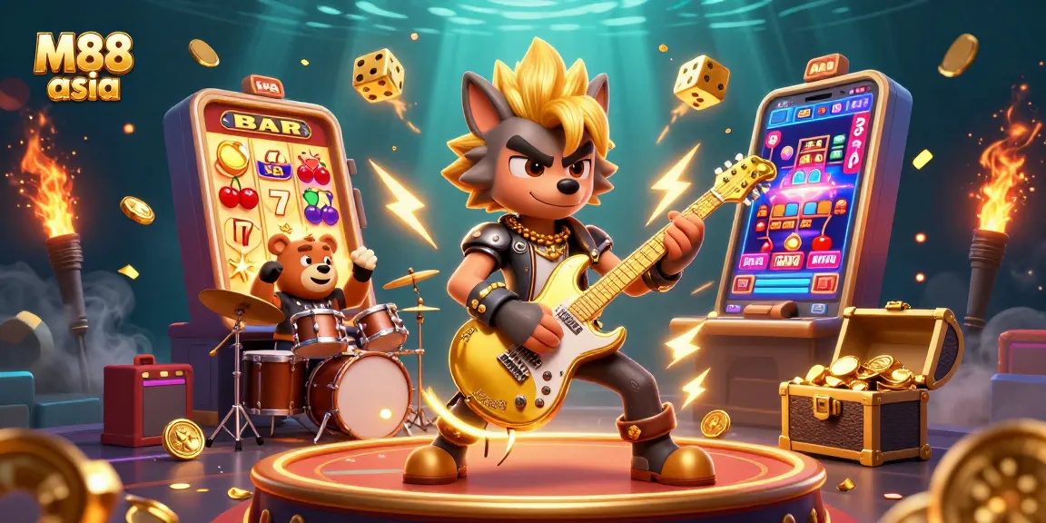 Experience thrilling gameplay with M88 asia's vibrant casino action featuring dynamic characters and jackpots.