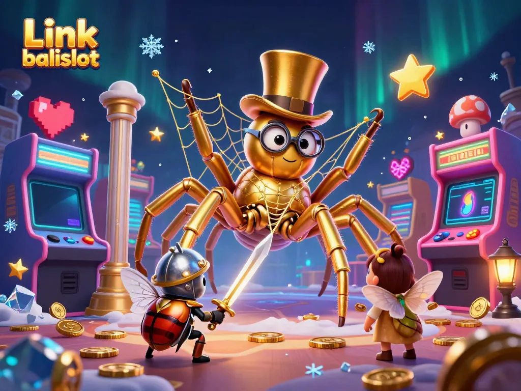 Engage with the exciting Link balislot experience, featuring a vibrant scene of characters and game elements.