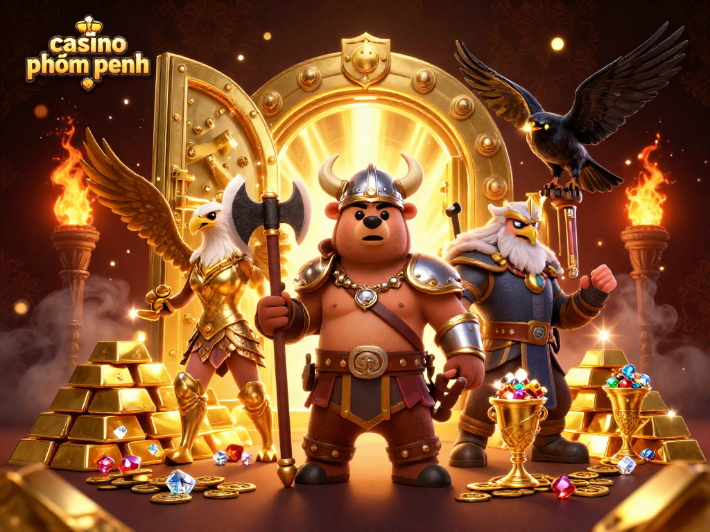 Win big at casino phnom penh with vibrant 3D illustrations of dynamic gaming adventures.