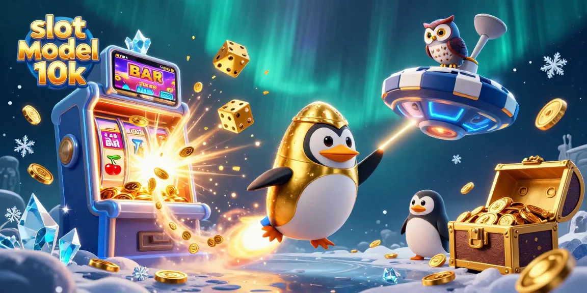 Experience thrilling gameplay with slot modal 10k in a dynamic illustration of fun casino elements and excitement.