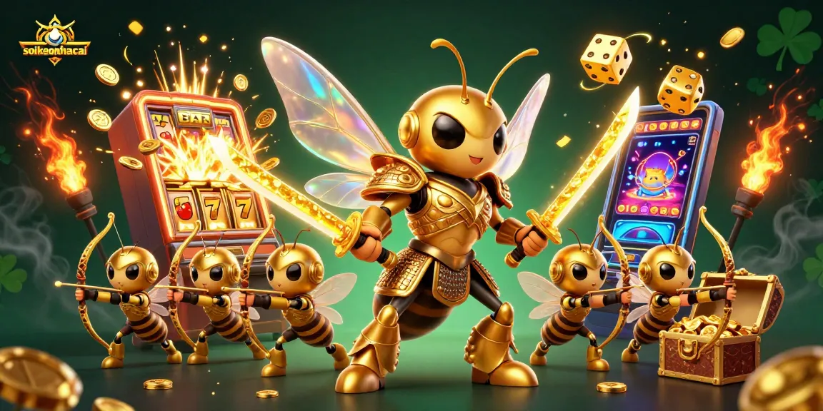 Experience thrilling gameplay with soikeonhacai in a dynamic casino scene filled with excitement and rich details.