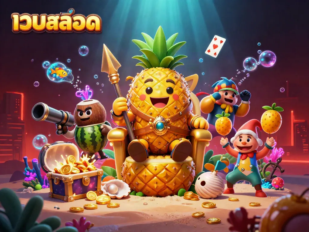 Experience exciting เว็บสล็อต action with vibrant characters and stunning underwater treasures.