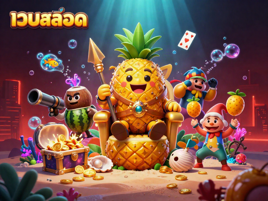 Experience exciting เว็บสล็อต action with vibrant characters and stunning underwater treasures.