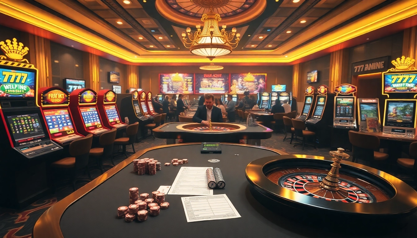 Experience the excitement of the 777VIP Bet App with an elegant casino atmosphere.